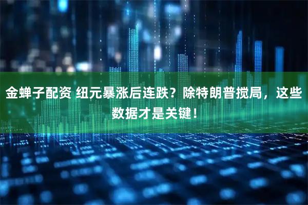 金蝉子配资 纽元暴涨后连跌？除特朗普搅局，这些数据才是关键！